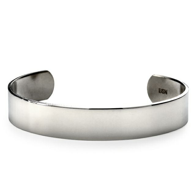 アンプジャパン amp japan German Silver Plane Bangle -Narrow
