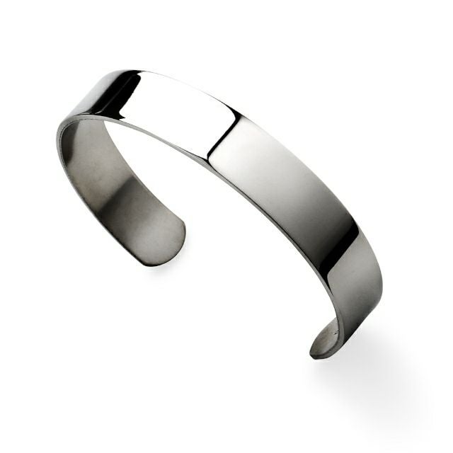 アンプジャパン amp japan German Silver Plane Bangle -Narrow