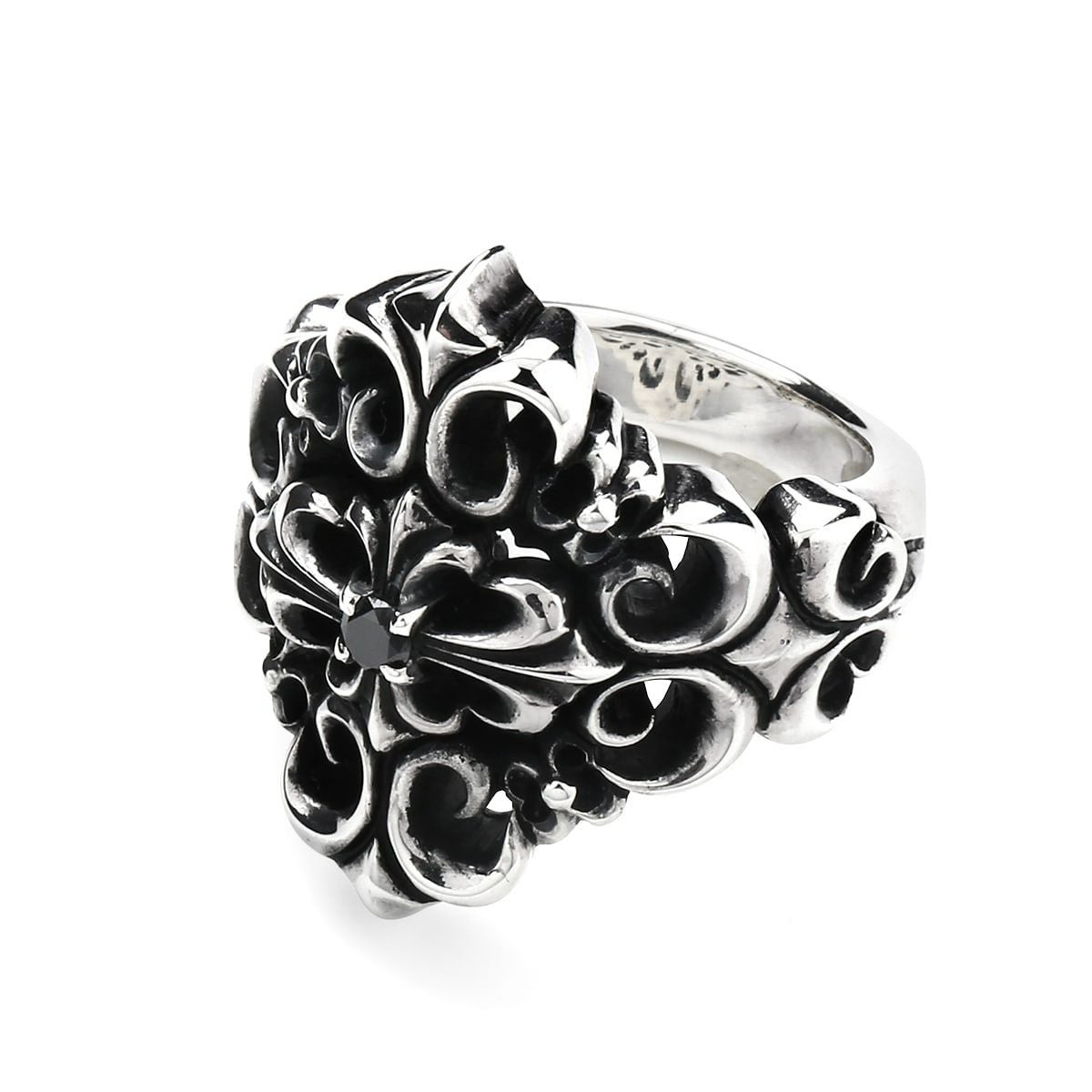 レザーズアンドトレジャーズ ノンスタイルリング w/K18 フレアデリー