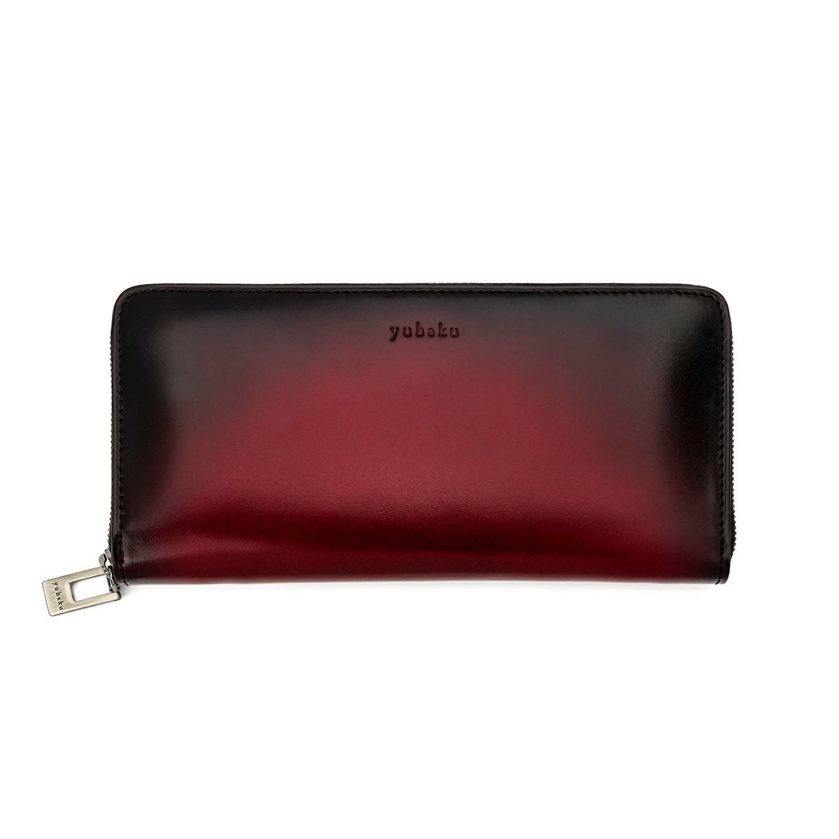 ユハク 長財布 ラウンドファスナーウォレット ワイン | ジュエリー