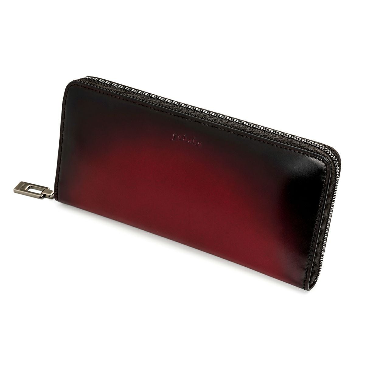ユハク 長財布 ラウンドファスナーウォレット ワイン | ジュエリー