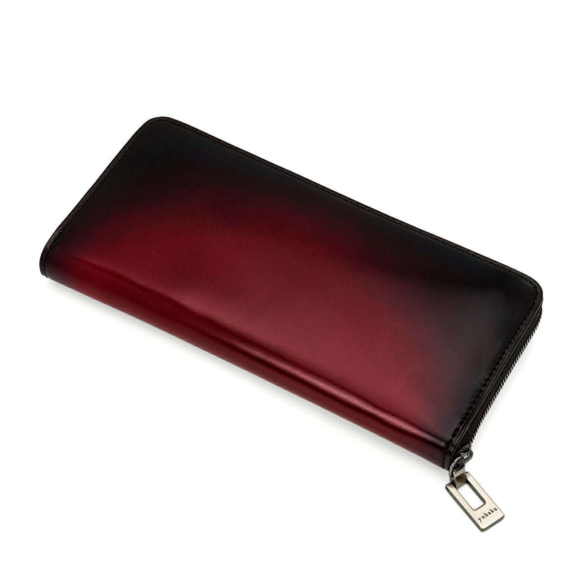 ユハク 長財布 ラウンドファスナーウォレット ワイン | ジュエリー