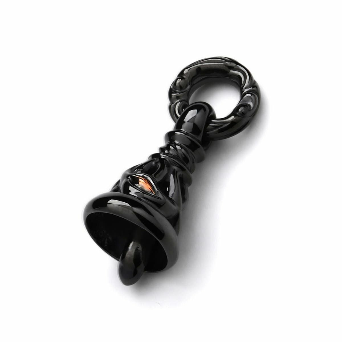 ロンワンズ BLACK EDITION クレーンベル ペンダント M w/ ブラック