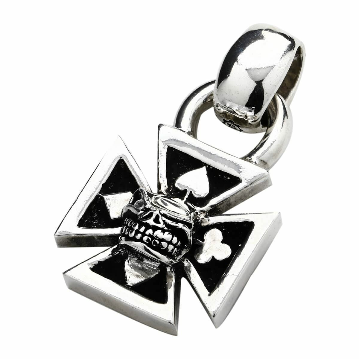 スターリンギア カービースパームペンダント w/ダイヤモンドパヴェ