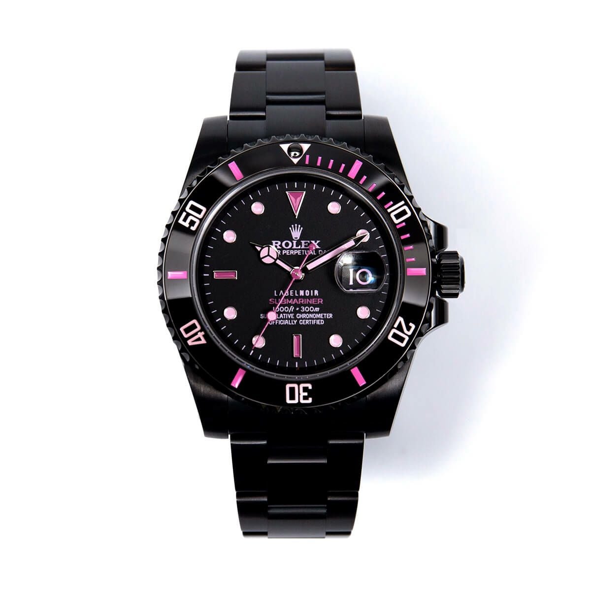 ロレックス カスタム】Label Noir - LN045C - RS - 116610 ROLEX