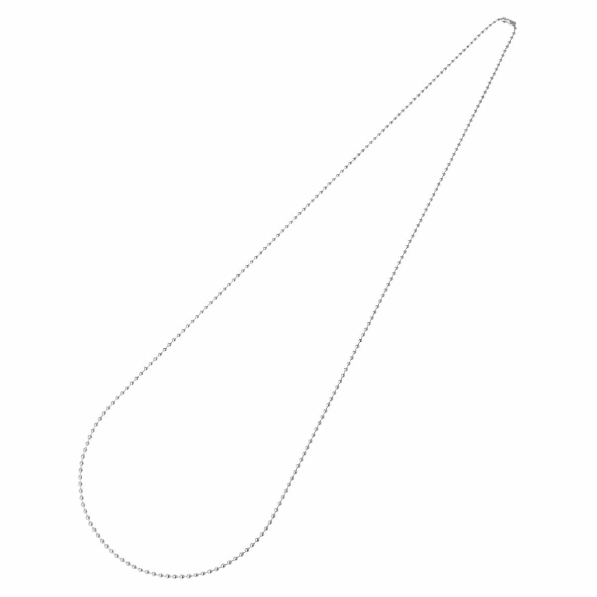 クロムハーツ CH シルバーボールチェーン 30inch（約76cm