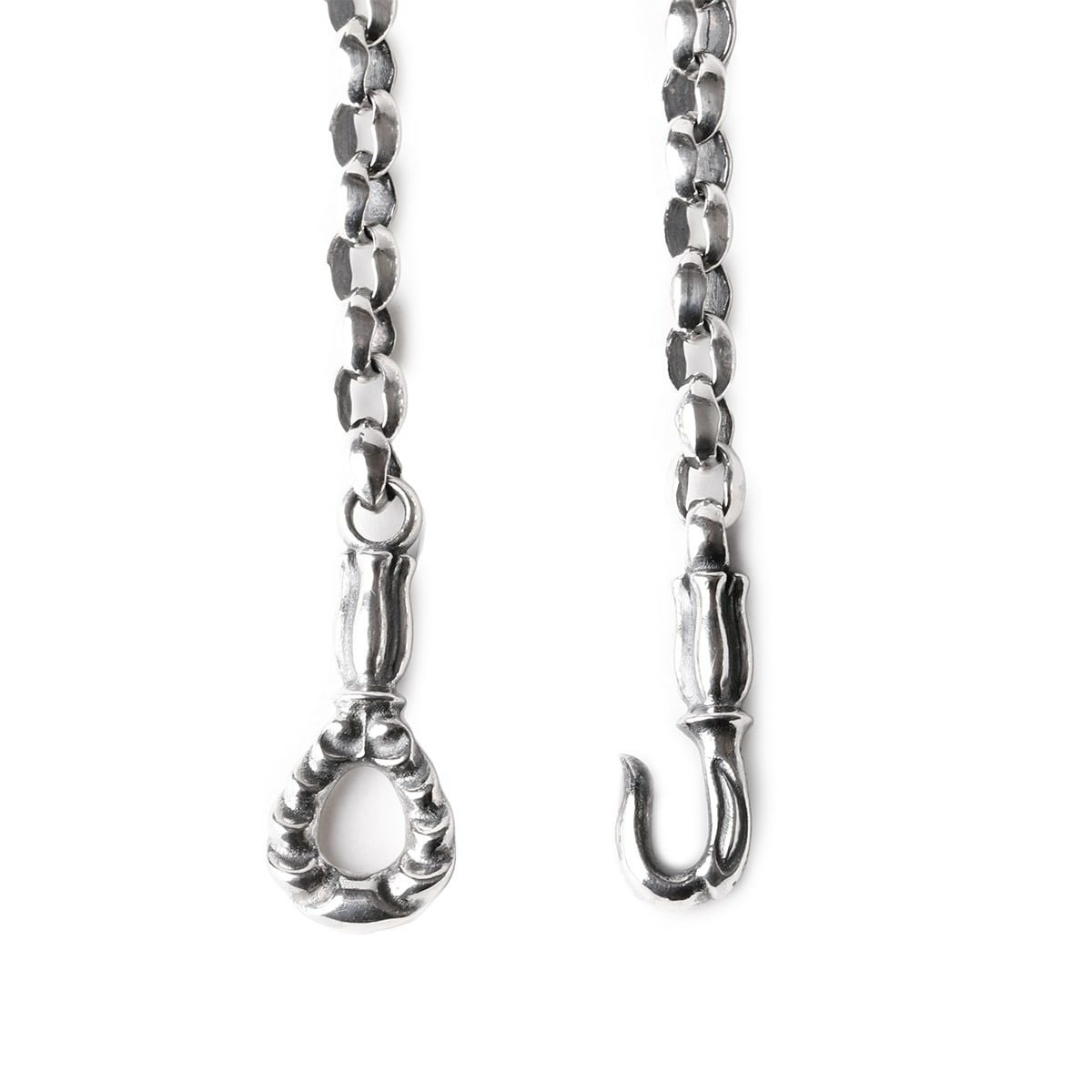 ロンワンズ MFフック ミニシルクチェーンブレスレットL（4.0mm