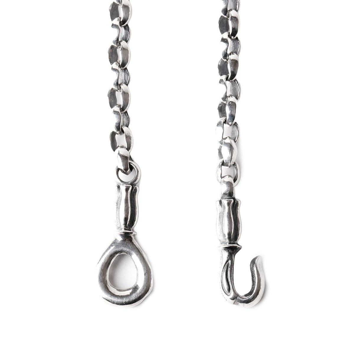 ロンワンズ MFフック ミニシルクチェーンブレスレットL（4.0mm