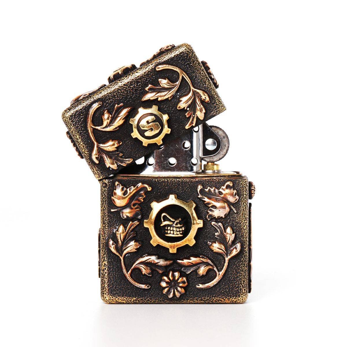 スターリンギア ワンオフカスタムブロンズニュージッポw/シルバー