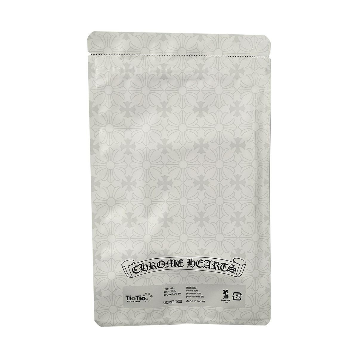 クロムハーツ CHフェイスマスク 1/2 DART ホワイト 1枚売り