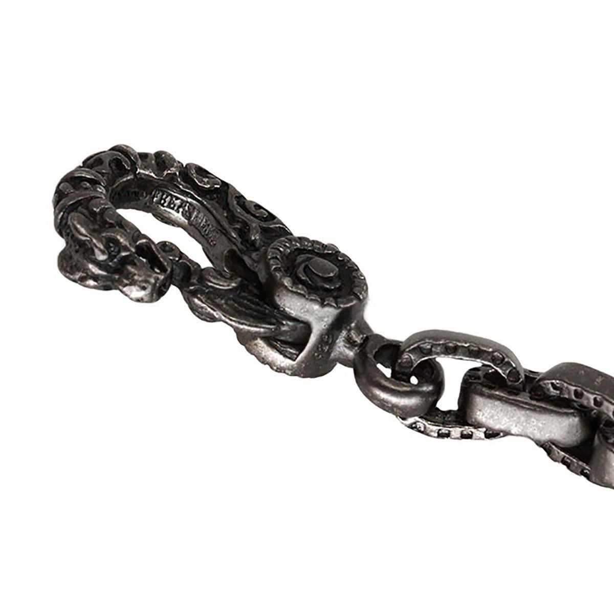 レザーズアンドトレジャーズ ハーフエングレイブリンクチェーン w