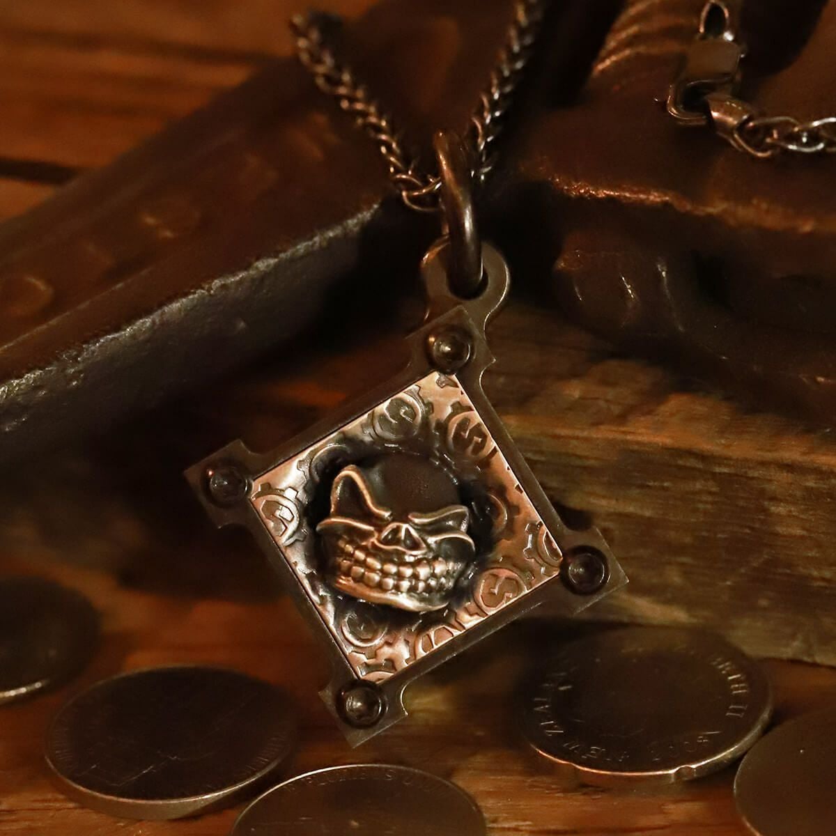 スティールフレーム×スターリンギアコラボキルボックスペンダント w