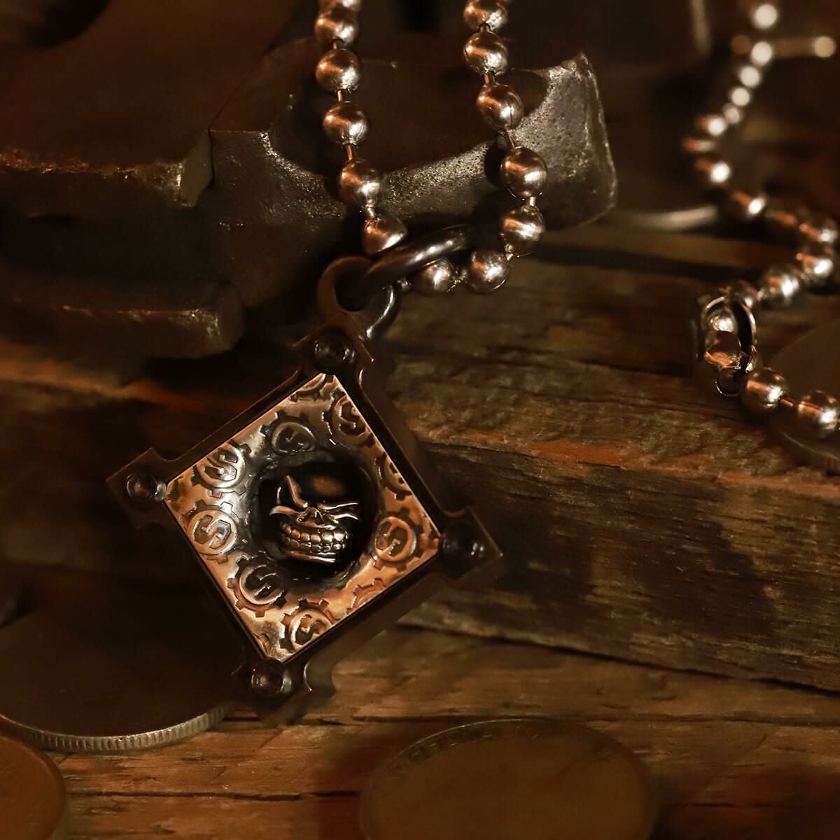 スティールフレーム×スターリンギアコラボキルボックスペンダント w