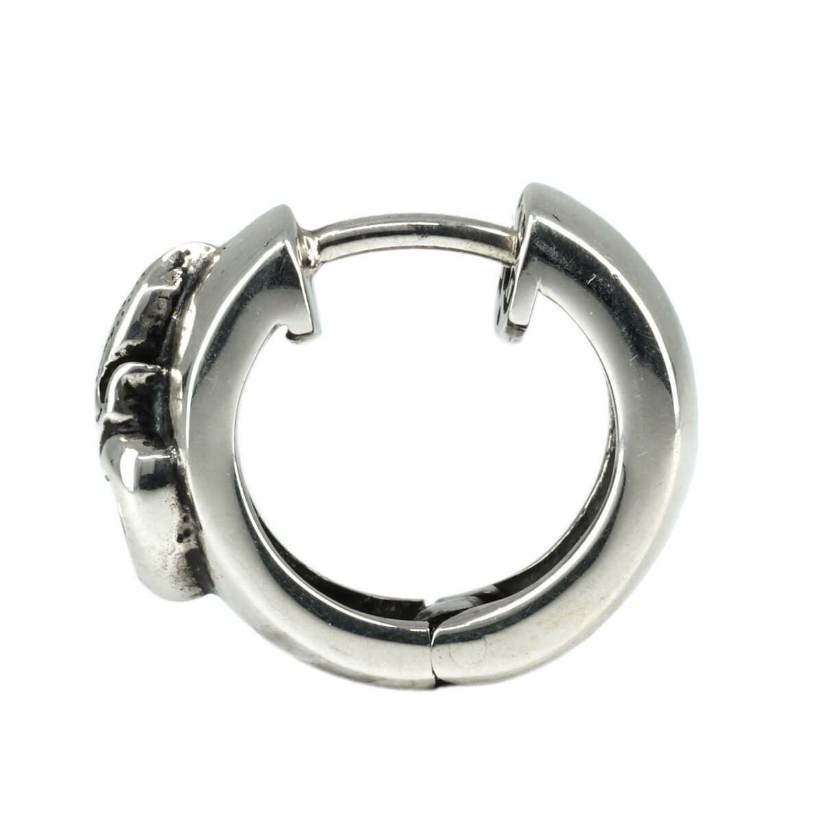 レザーズアンドトレジャーズ セイクリッドハートピアス w/ブルー