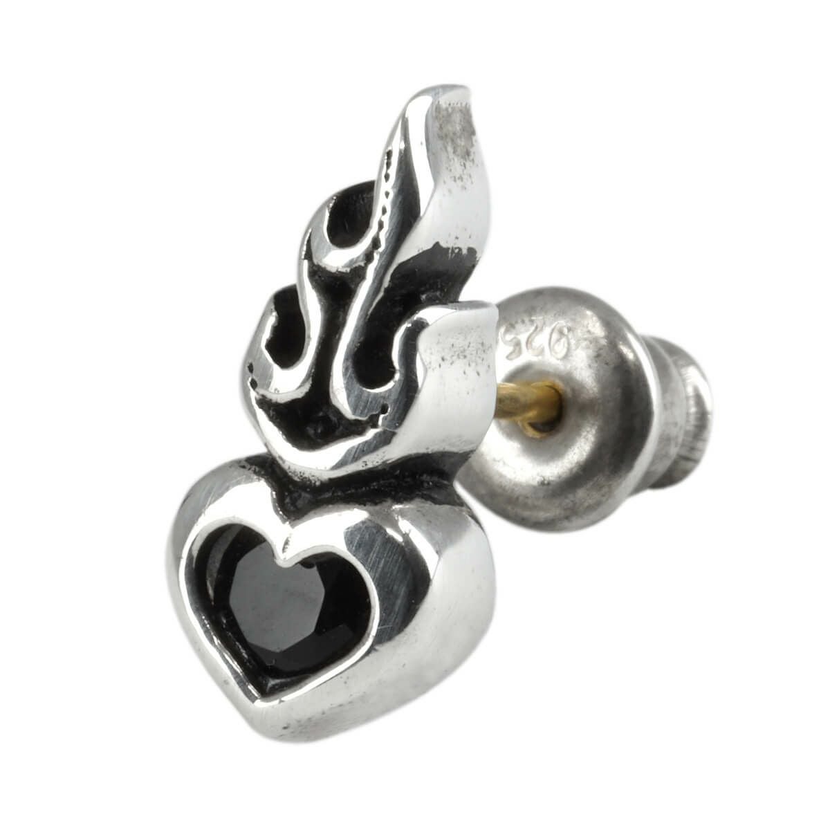 レザーズアンドトレジャーズ セイクリッドハートスタッド スモール w