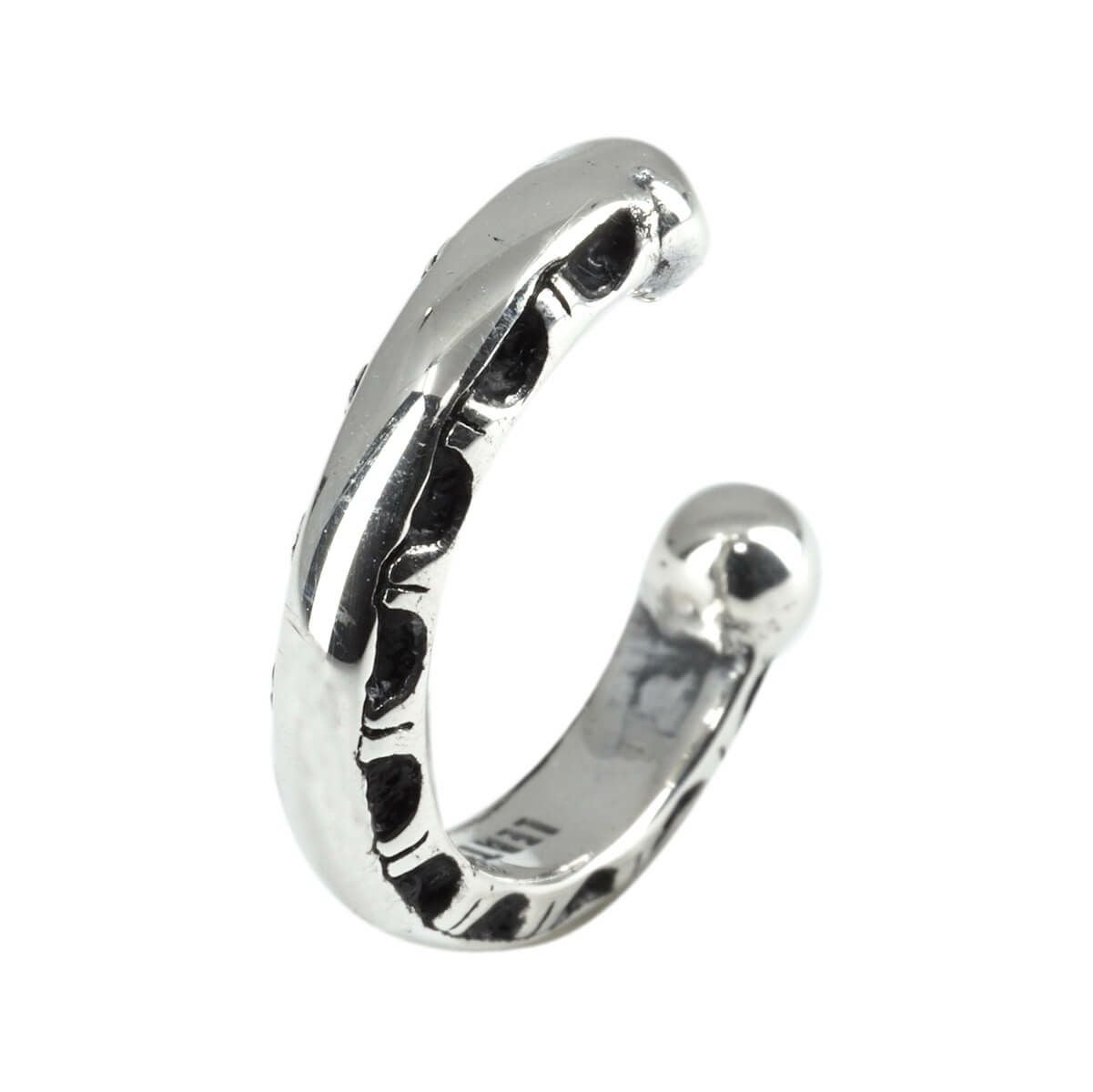 レザーズアンドトレジャーズ ハーフエングレイブリンクチェーン