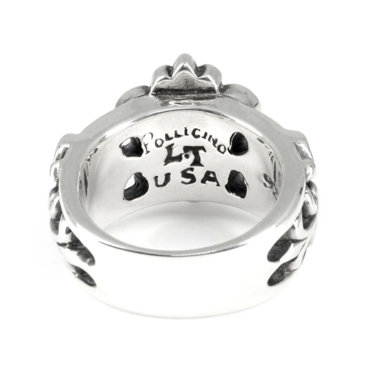 レザーズアンドトレジャーズ シェブロンホースシューリング L