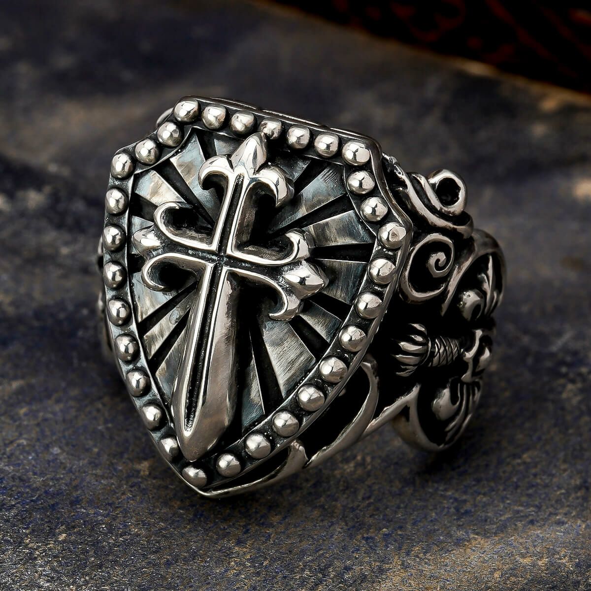 レザーズアンドトレジャーズ クレストリング 2nd w/ポリチーノクロス