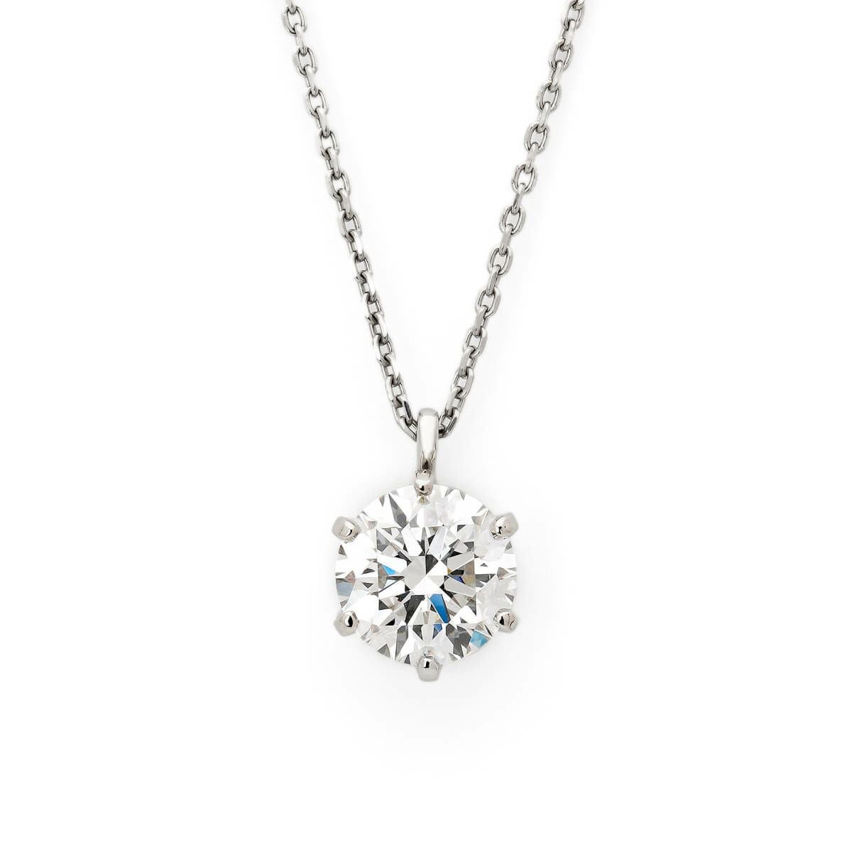 2.0ct（IGI鑑定書付）ラボグロウンダイヤモンド プラチナ 一粒