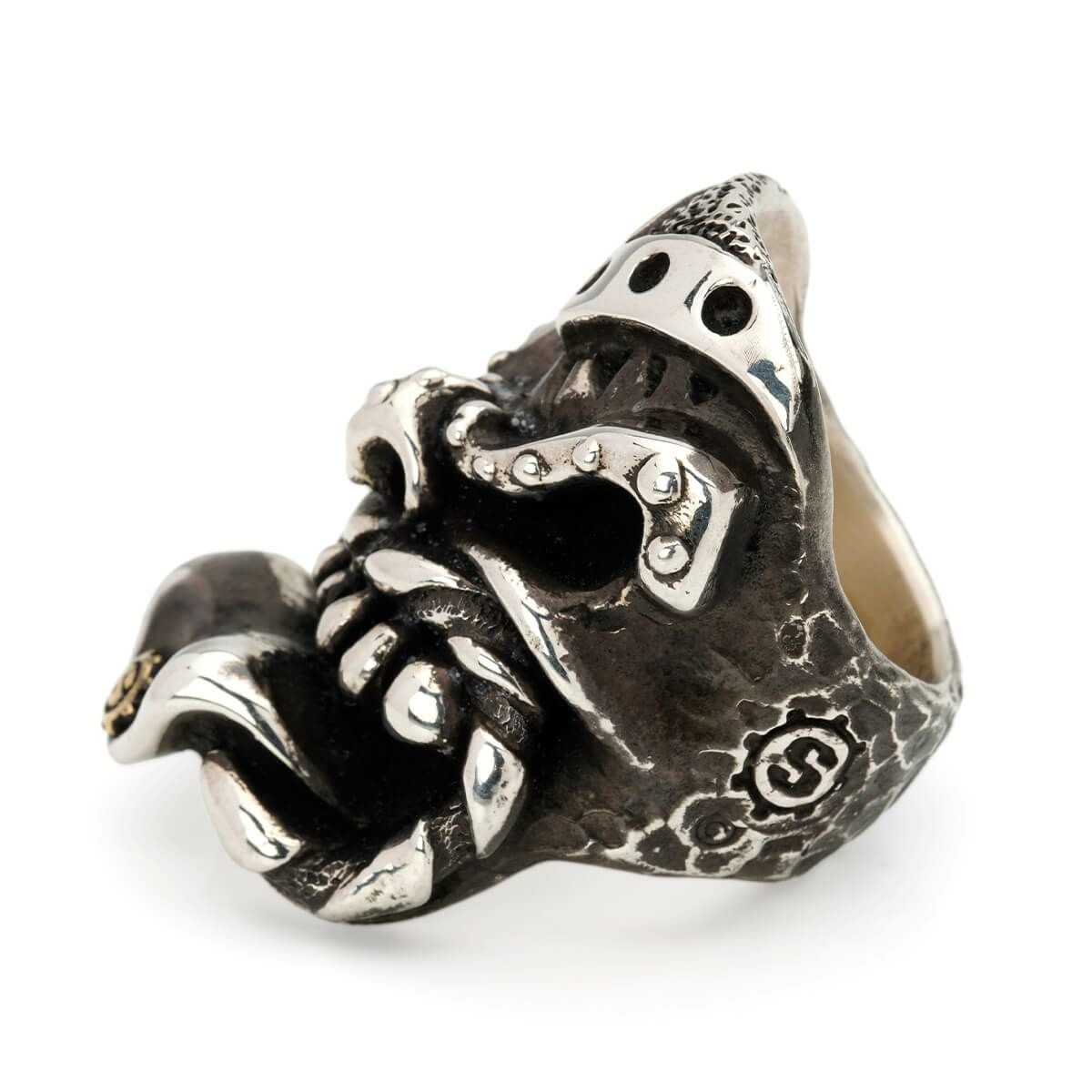 スターリンギア パンチャーニューマオリリング w/ブラスSギアロゴ