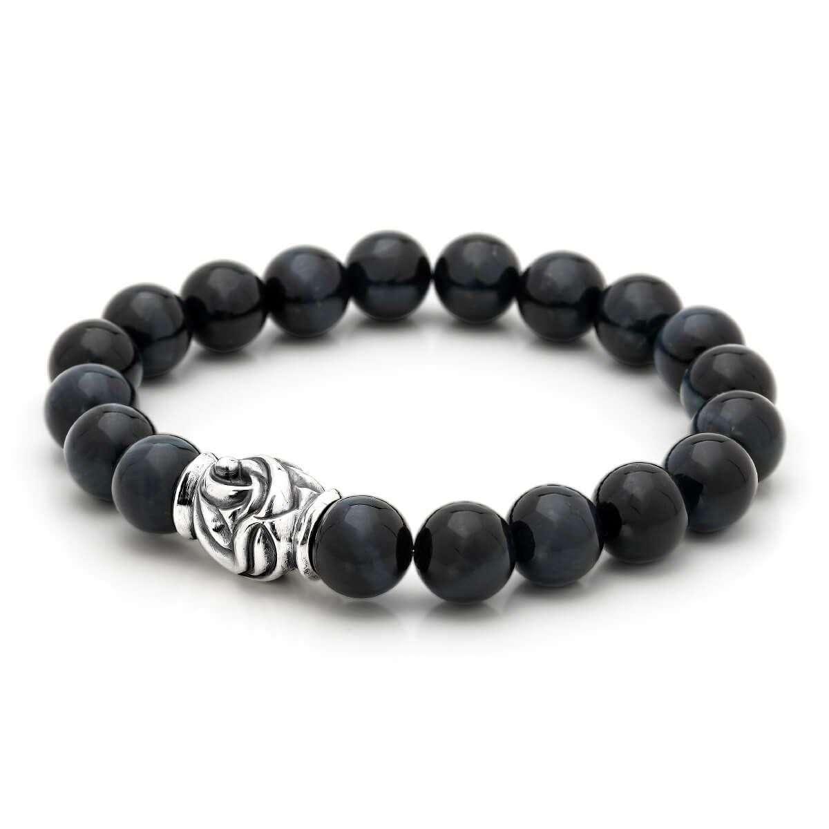 ロンワンズ MFストーンブレスレット イーグルビーズ w/ブルータイガー