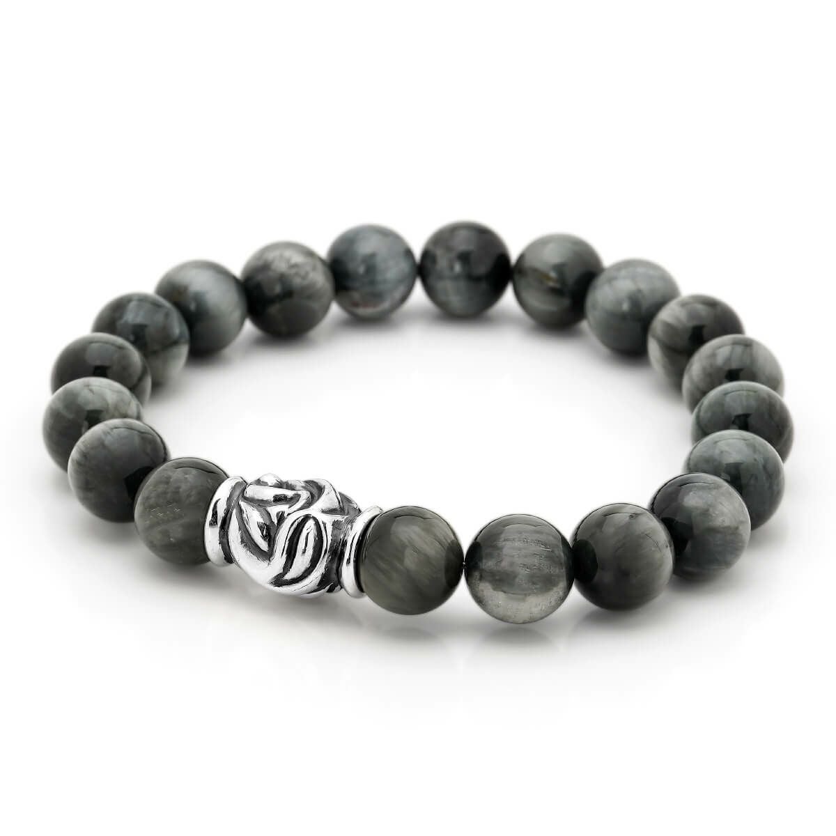 ロンワンズ MFストーンブレスレット イーグルビーズ w/ブルータイガー