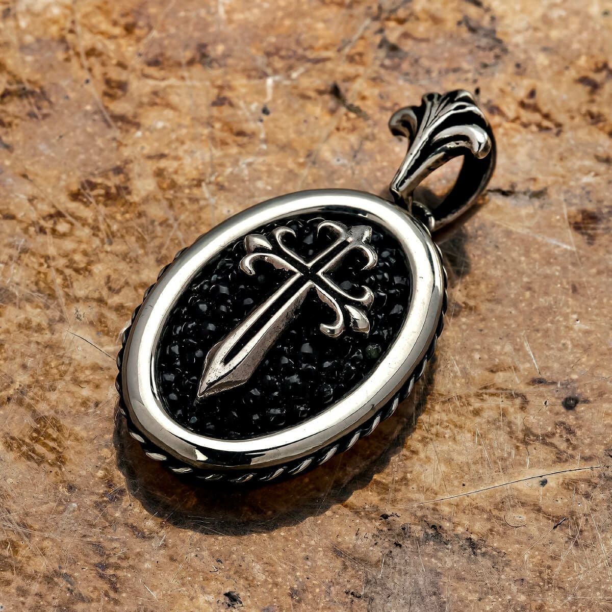 レザーズアンドトレジャーズ クレストリング w/ポリチーノクロス