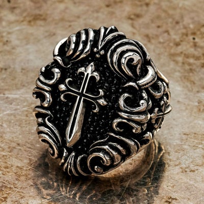 ガッチョ アイアン クロス リング | ジュエリーコネクション Jewelry 