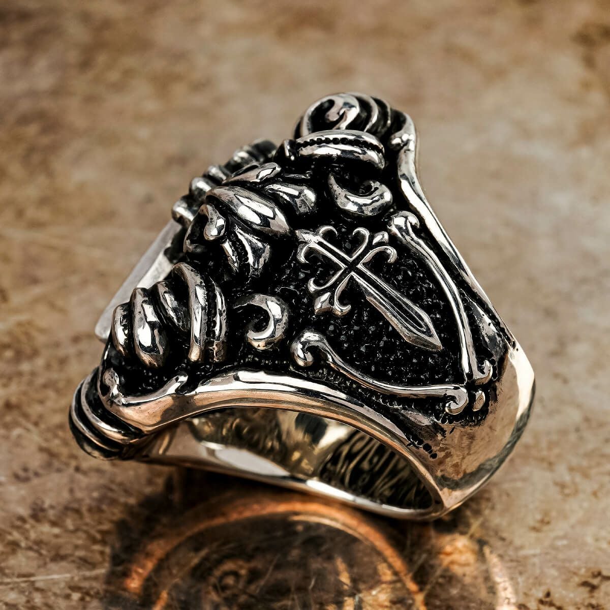 レザーズアンドトレジャーズ デディケーションインレイリング w/ポリ