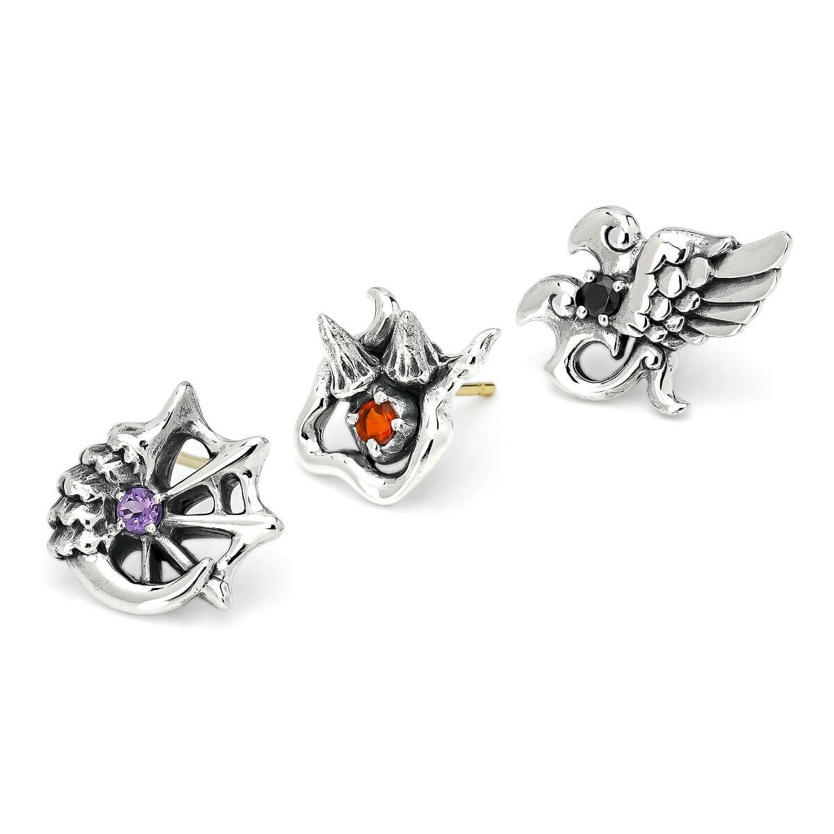 ブラッディマリー　ピアスセット ブラッディマリー 蜘蛛・鬼・天狗 ピアス セット | ジュエリー