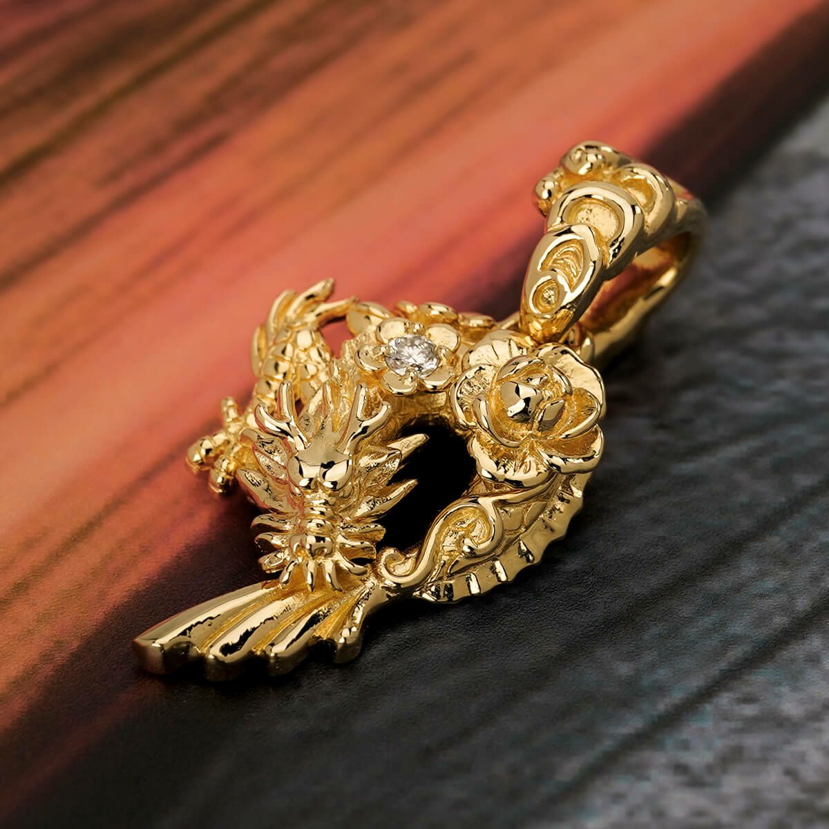 ブラッディマリー シルフィードペンダント w/K18イエローゴールド