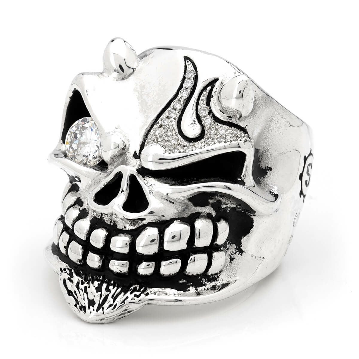 スターリンギア パンチャーデビルリング w/ダイヤモンド/フレイムス