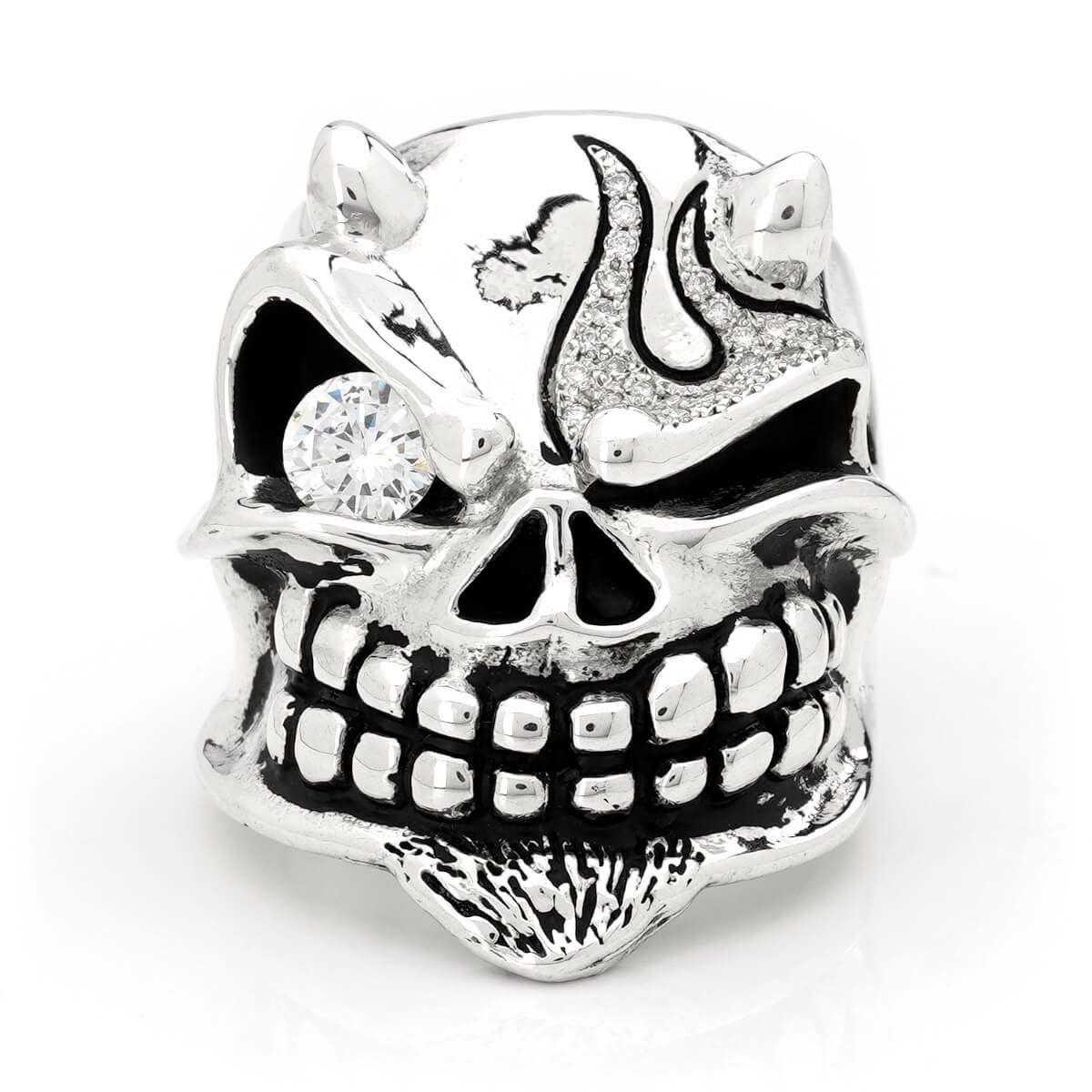 スターリンギア パンチャーデビルリング w/ダイヤモンド/フレイムス