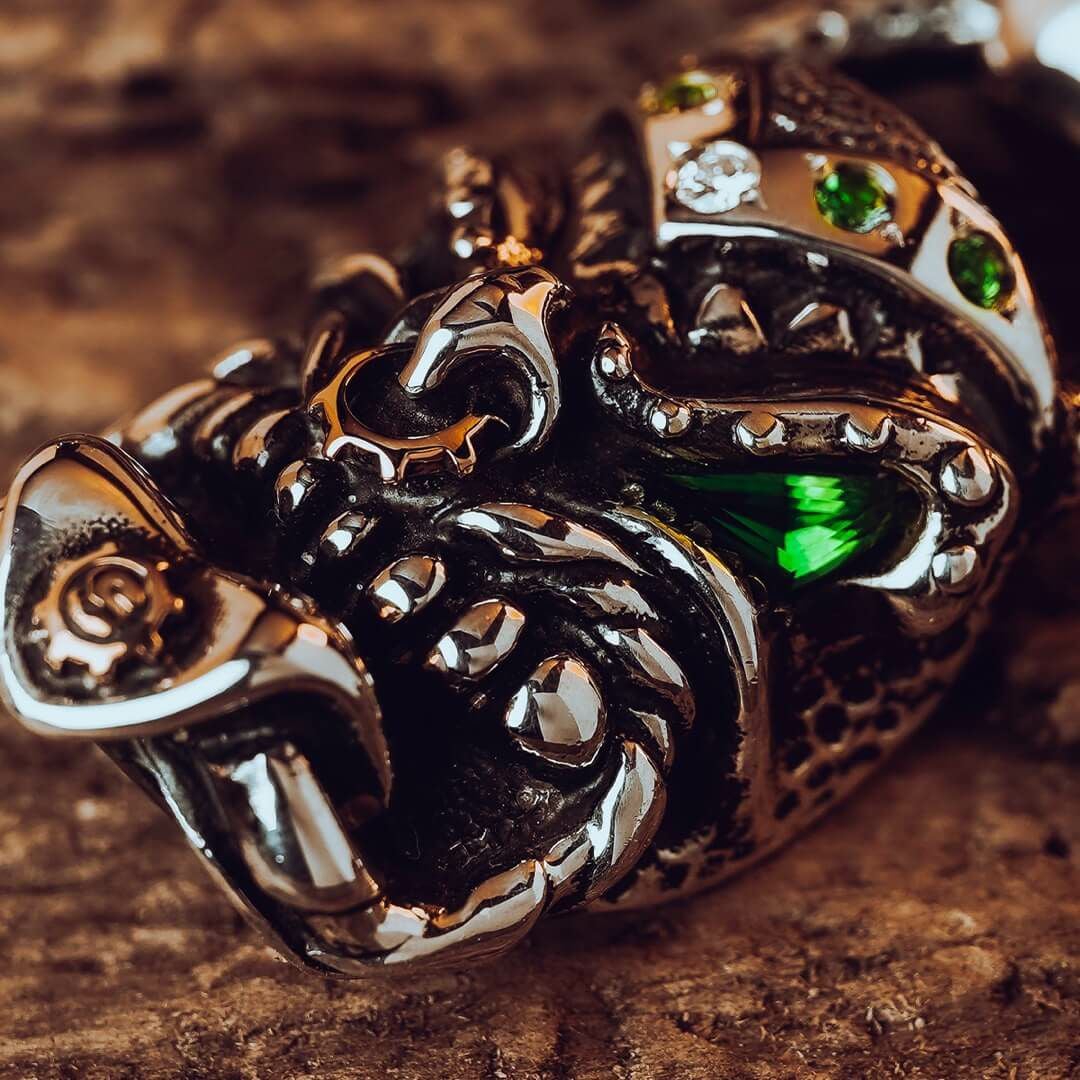 スターリンギア パンチャーニューマオリフェイスペンダント w/22k