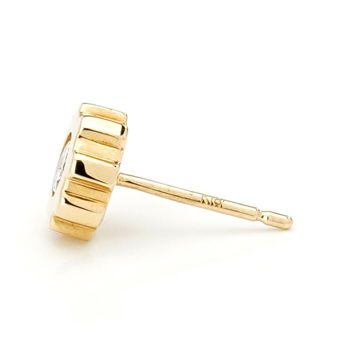 スターリンギア K18 ギアスタッドピアス w/ダイヤモンド | ジュエリー