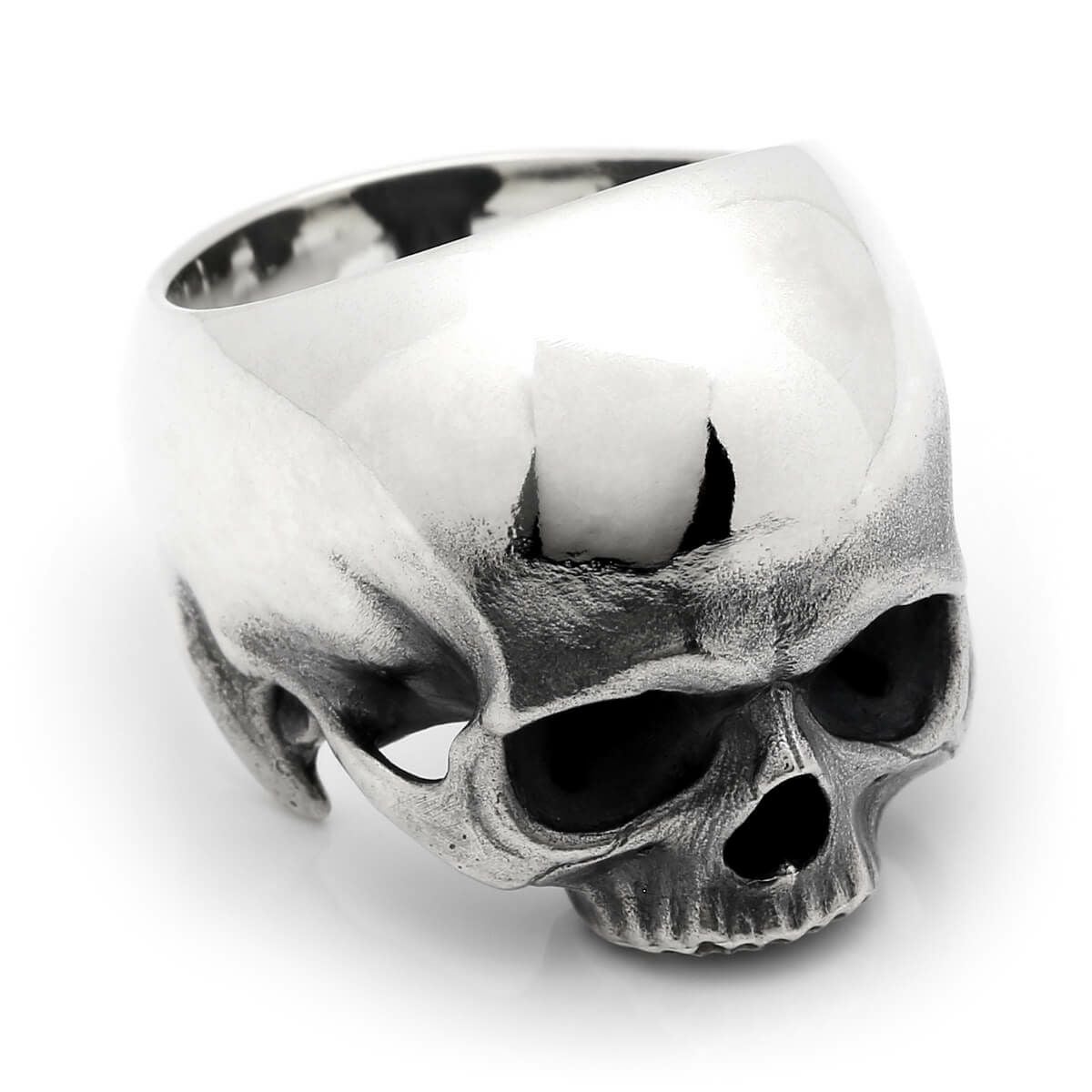 クリープ リング Skull (toothless) | ジュエリーコネクション