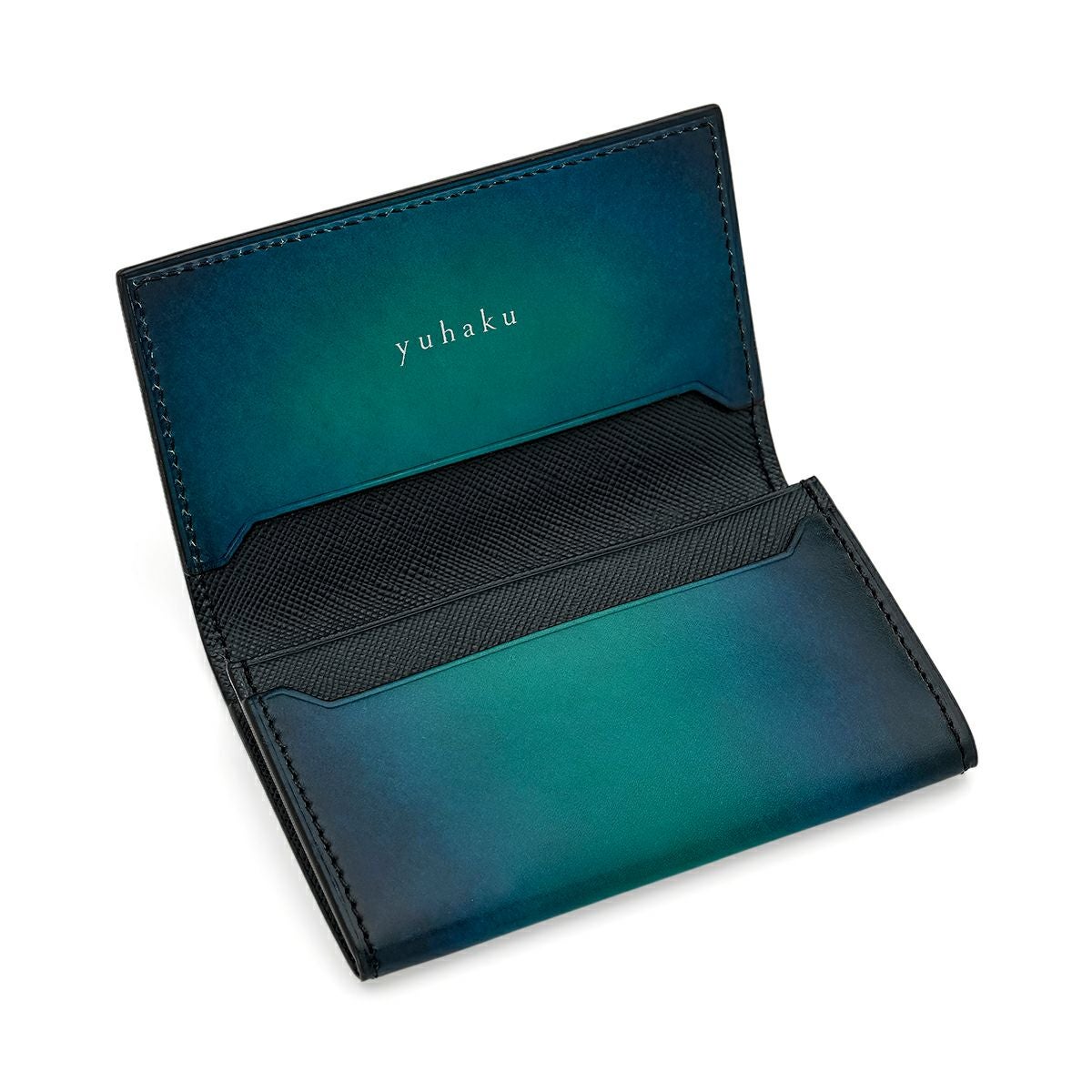 ユハク 名刺入れ カードケース ターコイズブルー | ジュエリー
