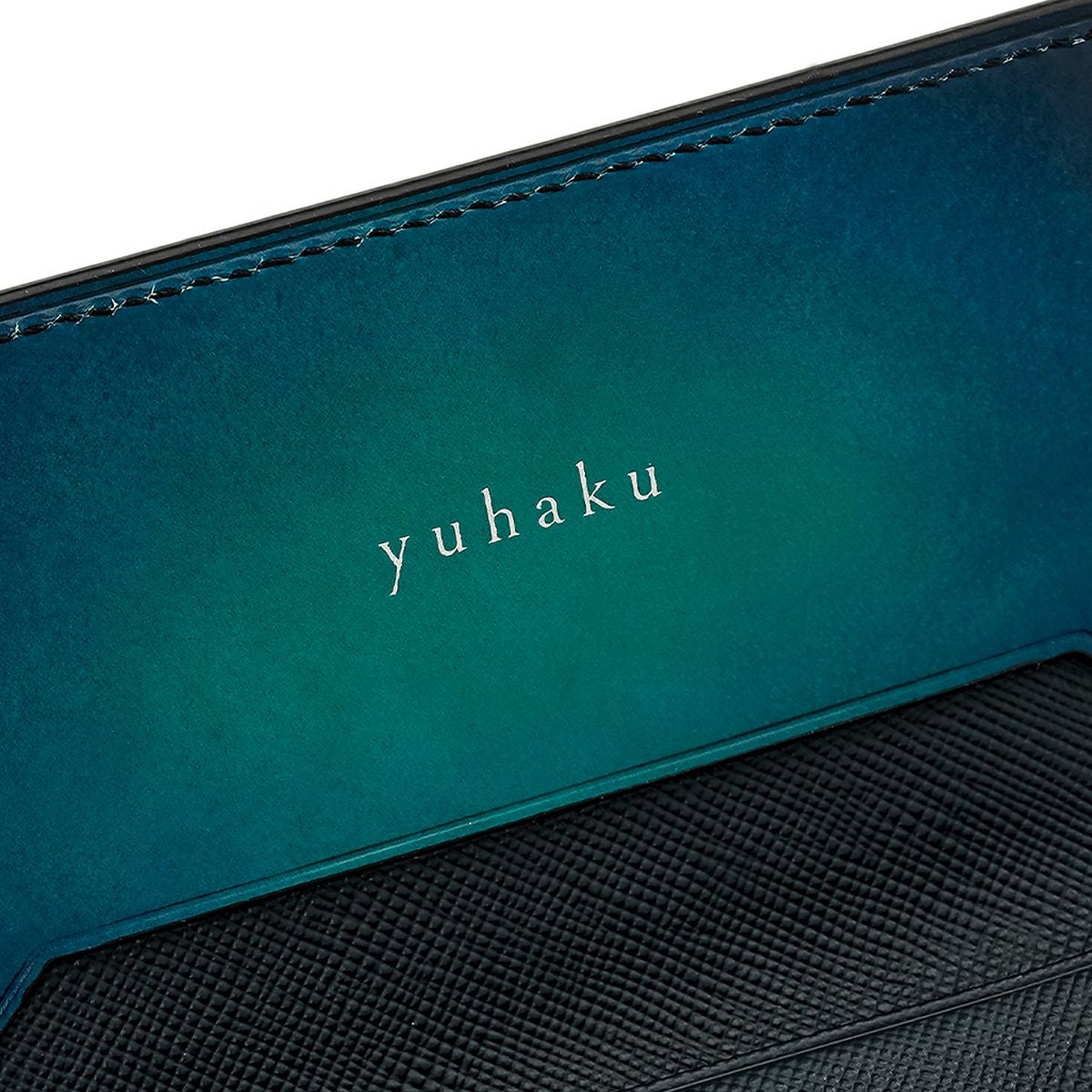 ユハク 名刺入れ カードケース ターコイズブルー | ジュエリー