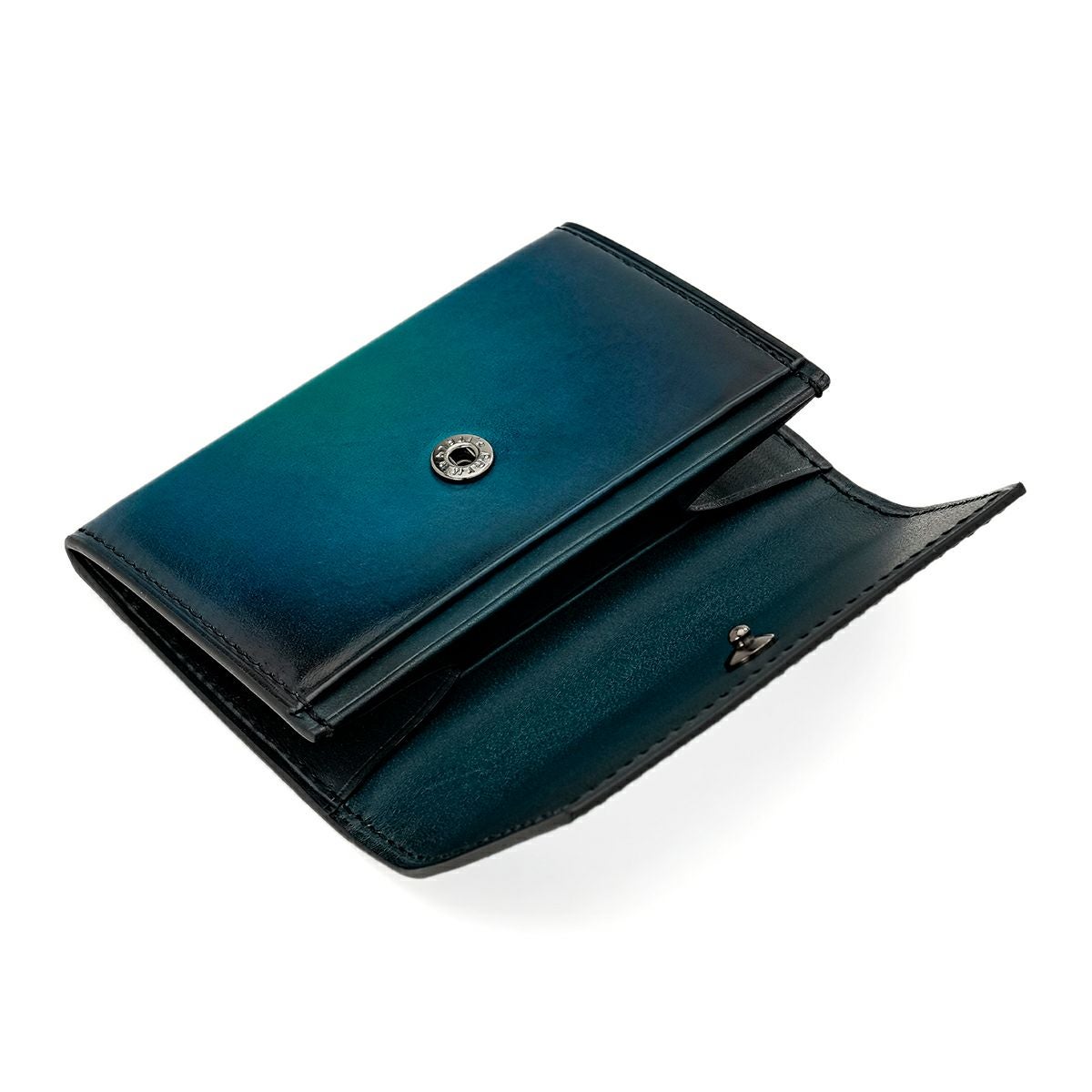 ユハク 財布 ミニウォレット ターコイズブルー | ジュエリー