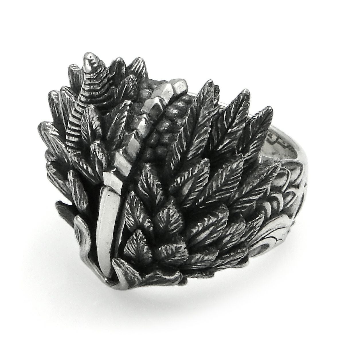 ブラッディマリー Bloom 開花 リング シルバークロー ダイヤモンド