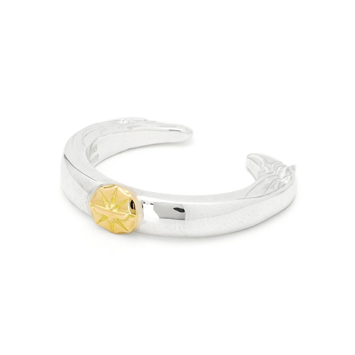 ゴッドサンズ イーグルフェイスバングル 4mm | ジュエリーコネクション