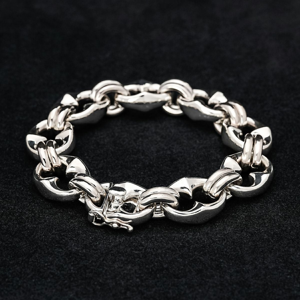 マシス オーバルブレスレット / シルバー | ジュエリーコネクション