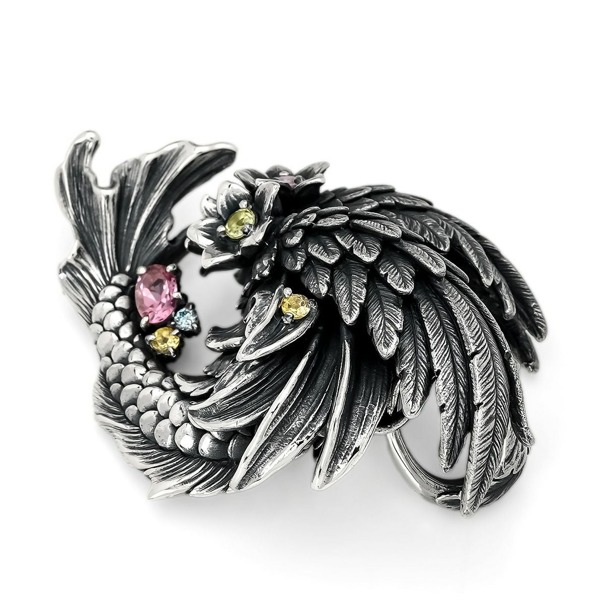 ブラッディマリー メルトペンダント w/ピンクトルマリン/イエロー