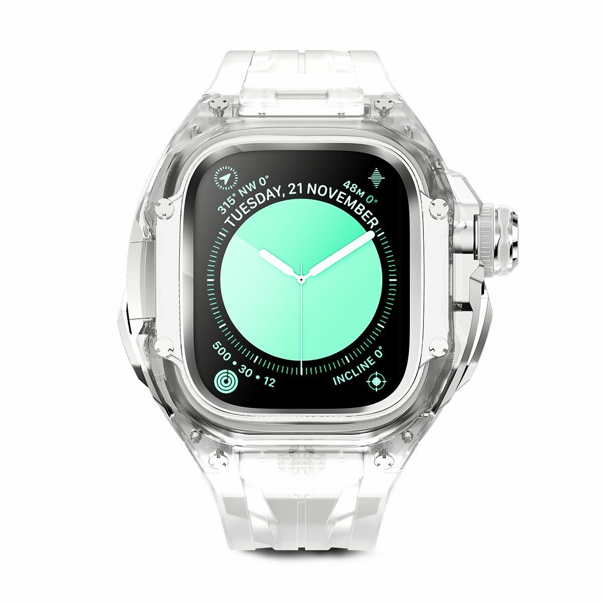 ゴールデンコンセプト Apple Watch Case / RSTRIII49 - CRYSTAL STEEL