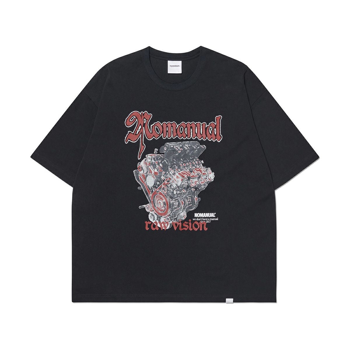 ノーマニュアル スケルトン ハンズ Tシャツ - ブラック | ジュエリー