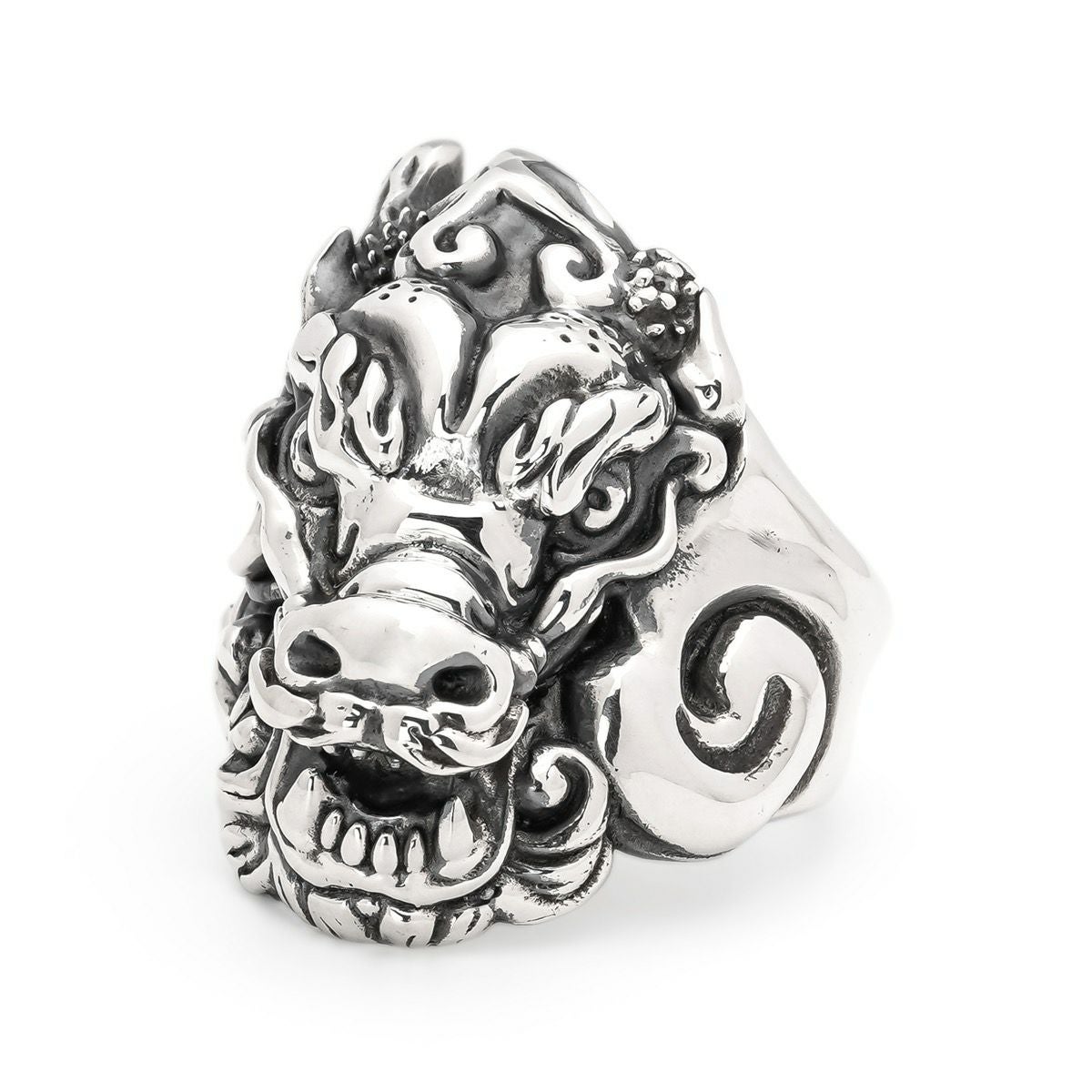 JEWELRY WITH ATTITUDE　ドラゴン　指輪　作家 JEWELRY WITH ATTITUDE ドラゴン 指輪 作家 ウージ ドラゴン リング w