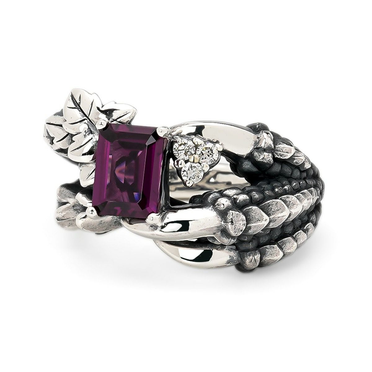 ブラッディマリー バルブリング w/ロードライトガーネット