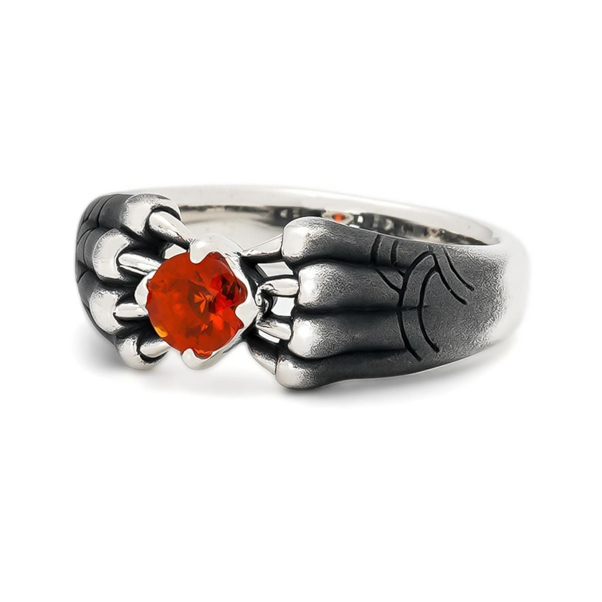 ブラッディマリー Aslan アスランリング 獅子 w/ファイヤーオパール