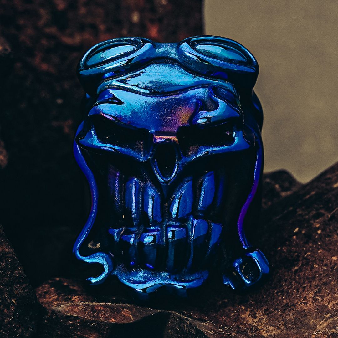 スターリンギア パンチャーニューガナーリング w/チタニウム（ブルー