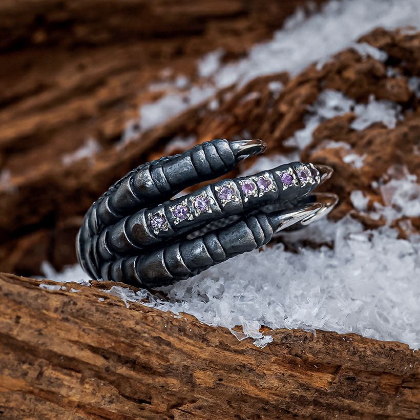 ブラッディマリー Embrace エンブレイス リング ブラックダイヤモンド